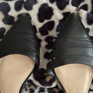 Vince Camuto black flats